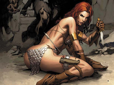 

Comics Red Sonja Fine Art Paper Print Poster Photographic Paper(12 inch X 18 inch, Rolled)