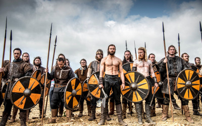 

TV Show Vikings HD Wall Poster Paper Print(12 inch X 18 inch, Rolled)