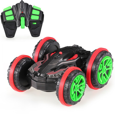 

Variety Gift Centre 2.4G 4WD Waterproof Amphibious Double-sided RC Stunt Car 360° Rotation(Multicolor)