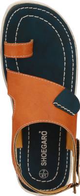 Shoegaro Men Tan Sandals