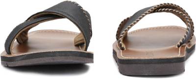ALDO Men Black Leather Sports Sandals
