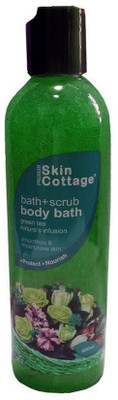 

Premium Skin Cottage Green Tea Nature's Infusion | Body Bath Care + Exfoliator | Protects | Nourishes Scrub(400 ml)