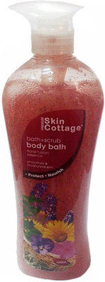 

Premium Skin Cottage Floral Fusion Essence | Body Bath Care + Exfoliator | Protects | Nourishes Scrub(1000 ml)