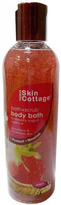 

Premium Skin Cottage Strawberry Yoghurt Essence | Body Bath Care + Exfoliator | Protects | Nourishes Scrub(400 ml)