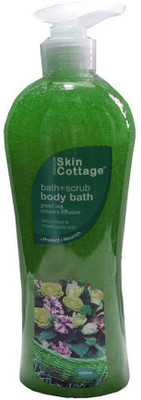 

Premium Skin Cottage Green Tea Nature's Infusion | Body Bath Care + Exfoliator | Protects | Nourishes Scrub(1000 ml)
