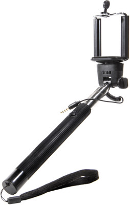 A CONNECT Z Cable Selfie Stick(Black)