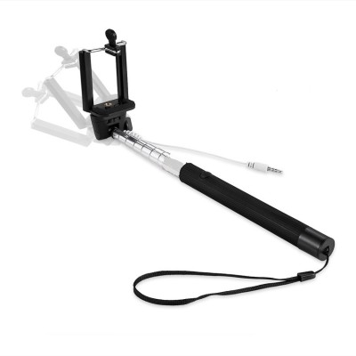 A CONNECT Z Cable Selfie Stick(Black)