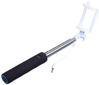 A CONNECT Z Cable Selfie Stick(Black)
