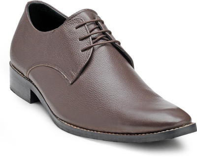 

Teakwood Derby Lace Up For Men(Brown