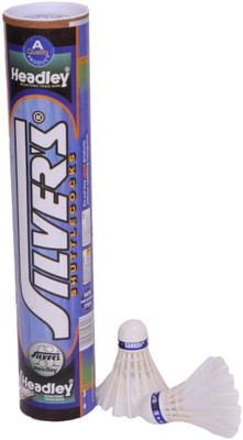 

Silver's Headley Feather Shuttle - White(Medium, 77, Pack of 10)