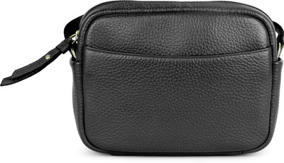

Da Milano Women Casual Black Genuine Leather Sling Bag