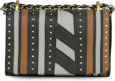 

Da Milano Women Casual Multicolor Genuine Leather Sling Bag