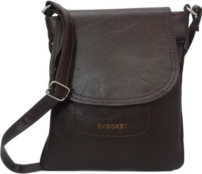 

Evookey Women Casual Brown PU Sling Bag