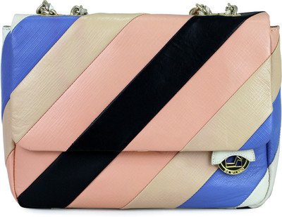 

Da Milano Women Casual Multicolor Genuine Leather Sling Bag
