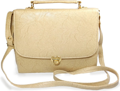 

Chalissa Girls Casual Beige PU Sling Bag