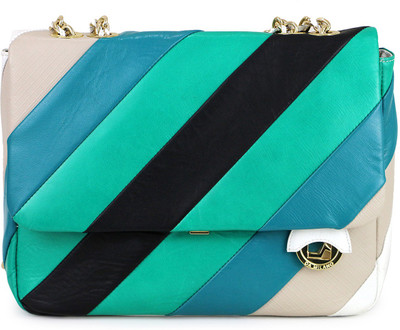 

Da Milano Women Casual Multicolor Genuine Leather Sling Bag