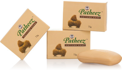 

Patheez Vetiver Soap(375 g, Pack of 5)