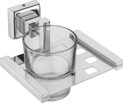 

Jovial 405 Calypso Toothbrush Stand, Bathroom Accessories (Glossy Finish, Anti Rust, Corrosion Free) 304 Stainless Steel Toothbrush Holder(Silver, Steel, Wall Mount)