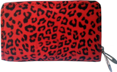 

Sanshul Girls Red Canvas Wallet(4 Card Slots)