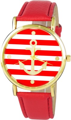 Addic Sailor's Sweetheart Red & Gold Watch  - For Women   Watches  (Addic)