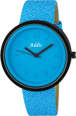 Addic Denim Lover's Matt Finish Limited-Edition Light Blue Watch  - For Women   Watches  (Addic)