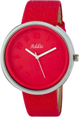 Addic Happy Go Lucky Apple Color Matt Finish Limited Edition Watch  - For Women   Watches  (Addic)