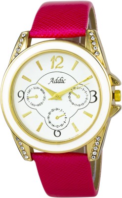 Addic Stunning Looks Red & Gold Watch  - For Women   Watches  (Addic)
