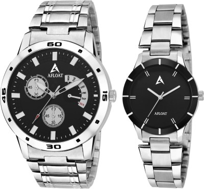 Afloat AFC004 -1044+4546 COUPLE Analog Watch  - For Couple   Watches  (Afloat)