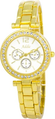 Addic Gorgeous Collection Luxury Gold Chain Watch  - For Women   Watches  (Addic)