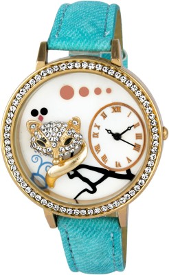 Addic Sexy Fox Carved & Studded Luxury Watch  - For Women   Watches  (Addic)