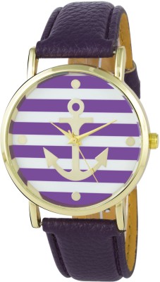 Addic Sailor's Sweetheart Purple & Gold Watch  - For Women   Watches  (Addic)