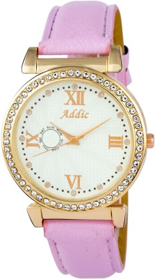 Addic Lovely Looks Elegant Light Pink Watch  - For Women   Watches  (Addic)