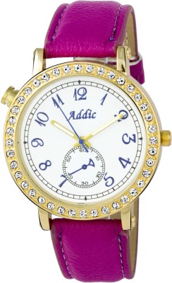 Addic Blushing Bride Studded Classy Gold Watch  - For Women   Watches  (Addic)