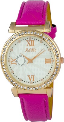 Addic Lovely Looks Elegant Pink Watch  - For Women   Watches  (Addic)
