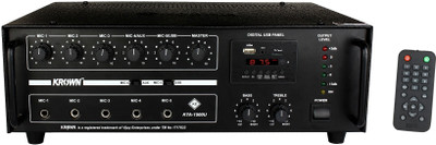 

Krown KTA 1500 USB with Digital Media Player 150 W AV Power Amplifier(Black)