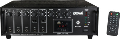 

Krown KTA 1100 USB with Digital Media Player 110 W AV Power Amplifier(Black)