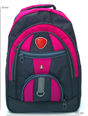 

Vintage Mojo 12.5 L Backpack(Multicolor), Pink and black