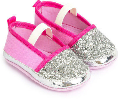 

Barbie BB1EBL2106 Silver/Pink Booties(Toe to Heel Length - 12 cm Silver/Pink)