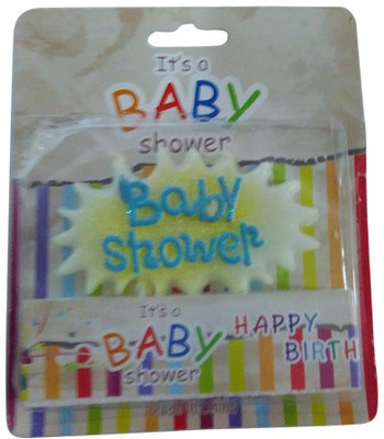 

Funcart Funcart BABAY SHOWER YELLOW AND WHITE CLOUD SHAPE CANDLE Candle(Multicolor, Pack of 1)