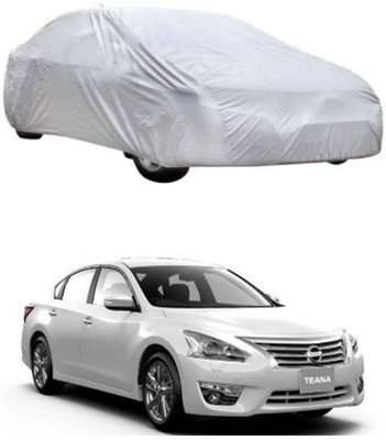 Car Bazaar Car Cover For Nissan Teana (With Mirror Pockets)(Silver)