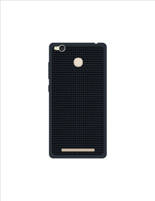 CASE CREATION Back Cover for Mi Redmi 3S Prime Dotted Net Jalli High quality 0.3mm Matte Finish Totu Silicone Flexible Heat Resistant Soft Black Border Corner protection fashion with TPU Slim Fit Back Case Back Cover(Black, Silicon, Pack of: 1)