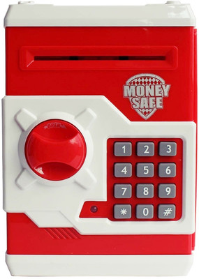 

HandyPik Money Safe Bank Coin Bank(Red)
