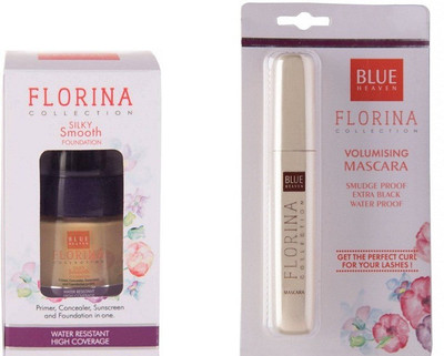 

Blue Heaven florina foundation with mascara(Set of 2)