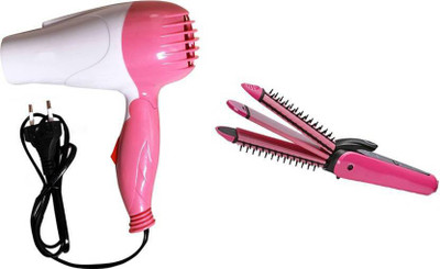 

Kemtech 8890 and 1000w Personal Care Appliance Combo(Hair Straightener, Hair Dryer)