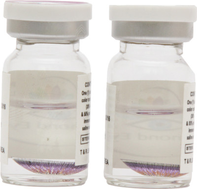 

Diamond Eye DE002 (2 Pcs. One year color contact lens Yearly(0, Colored Contact Lenses, Pack of 1)