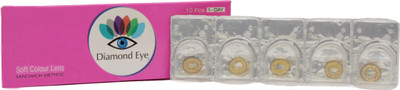 

Diamond Eye DE005(5 Pcs. One day hazel color contact lens Daily Contact Lens(0, Hazel, Pack of 10)