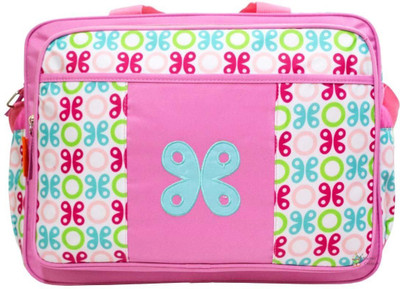 

Wishkey Floral Print Multi-Purpose Mother Bag Nursery Bag(Multicolor)