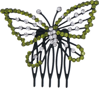 

Super Drool The Shimmer Butterfly Metal Hair Clip Hair Pin(Green)