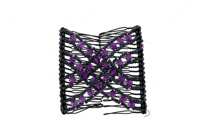 

Anuradha Art Beautiful Designer Hair Claw(Purple)
