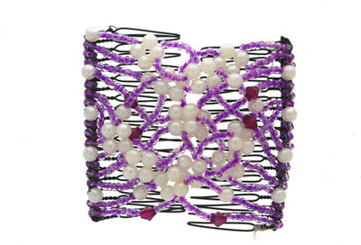 

Anuradha Art Beautiful Designer Hair Claw(Purple)